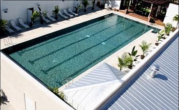 Aerial pool